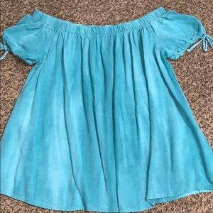 Off the shoulder shirt